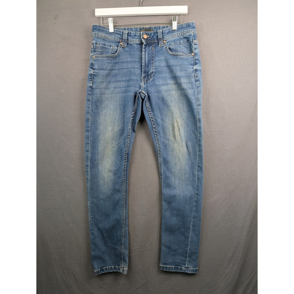 Steve's Jeans Mens Blue Slim Straight Leg Denim Jeans‎ 30x30